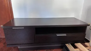 Conjunto de Muebles Marrón y Gris