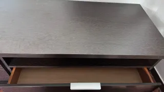 Conjunto de Muebles Marrón y Gris