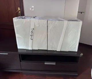 Conjunto de Muebles Marrón y Gris