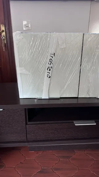 Conjunto de Muebles Marrón y Gris