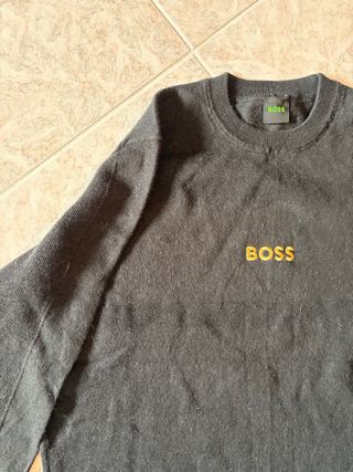 Maglione BOSS Uomo Nero
