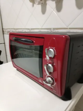 Horno Eléctrico Primo 0V5.sd Rojo