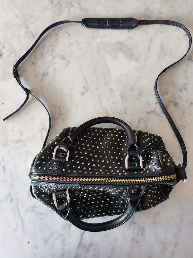 Bolso Zadig & Voltaire negro tachuelas