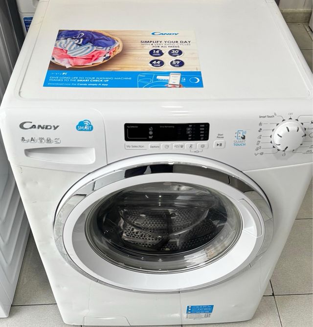 LAVADORA CANDY DE 8 KILOS CLASE A+++