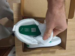 Sneakers Puma Verdi e Bianche Taglia 40 nuove