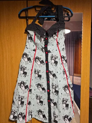 Vestido Pin Up Perros