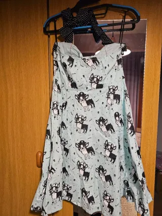 Vestido Pin Up Perros