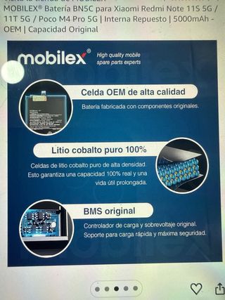 Batteria Xiaomi Redmi Note 11S 5G