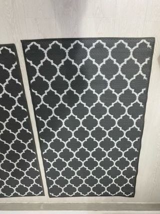2 Alfombras Geométricas 156x91 cm