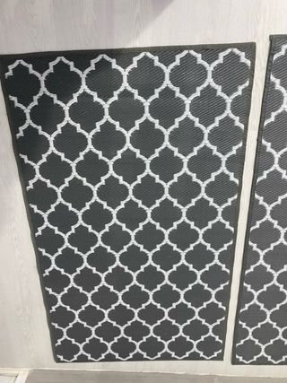 2 Alfombras Geométricas 156x91 cm