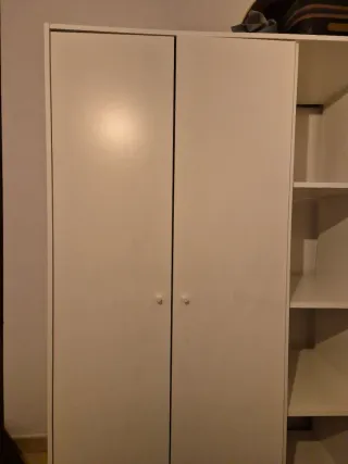 Armario Ikea Kleppstad Blanco