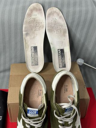 Zapatillas Golden Goose Superstar Verde Talla 44