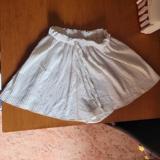 Pantalón corto blanco verano talla única