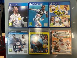 Lote 6 Videojuegos PS3 y PS4