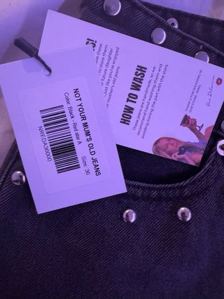 Pantalones One Dilemma Talla 36 Estrellas Rojas