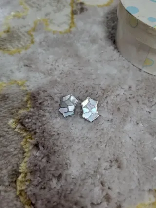 Pendientes Plata Mosaico