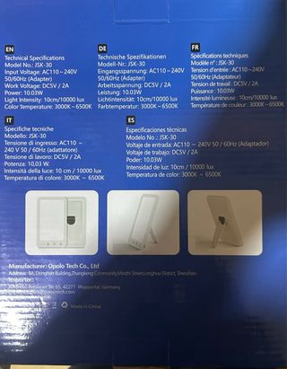 Lámpara Luz Diurna LED Innoo Tech