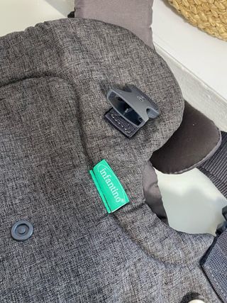 Mochila Portabebés Ergonómica Gris