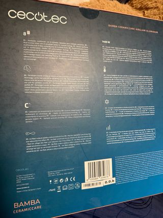 Cecotec Bamba 8 en 1 - Oro/Plata