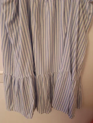 Vestido de tirantes a rayas