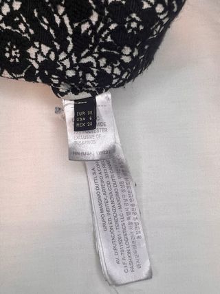 Minifalda Massimo Dutti floral T.38