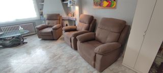 Sillón reclinable eléctrico motorizado