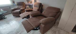 Sillón reclinable eléctrico motorizado