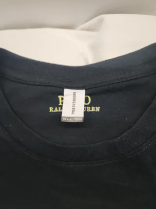 Camiseta Polo Bear Ralph Lauren Negra