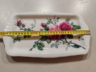 Redoute Rose Bone China-Sandwich Tray