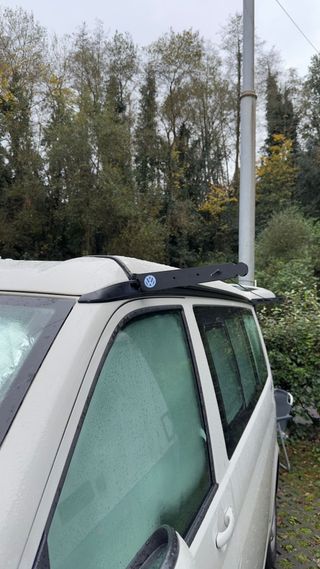 Combo VW California Camper Tendedero y porta papel