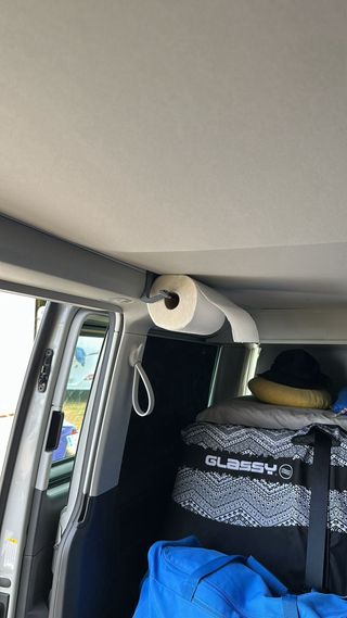 Combo VW California Camper Tendedero y porta papel