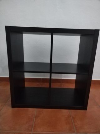 Estantería modular negra