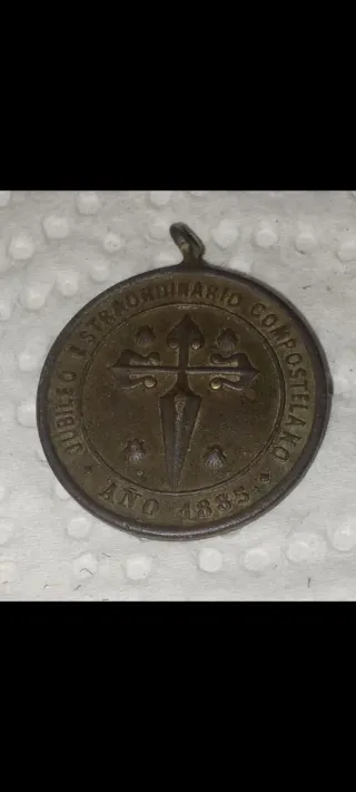 Medalla Jubileo Extraordinario Compostelano 1885