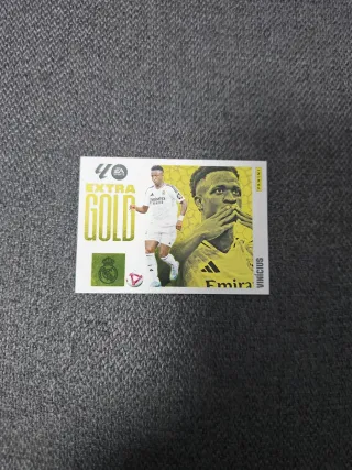 Cromo Extra Gold Vinicius 25-26