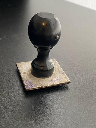 Antiguo Sello Falange Inspección