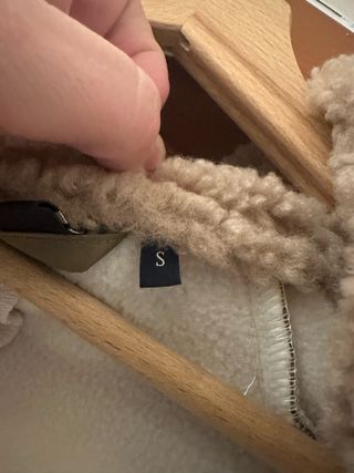 Chaqueta Equitación HV Polo Beige/Verde Talla S