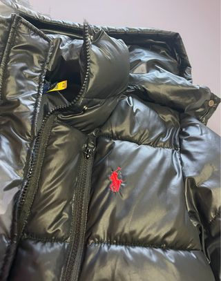 Abrigo Negro Polo Ralph Lauren