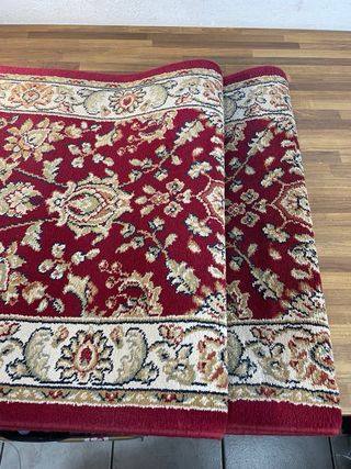 Coppia Tappeti Orientali Classici Rossi