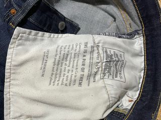 Levi's 511 W36 L34 Azul oscuro