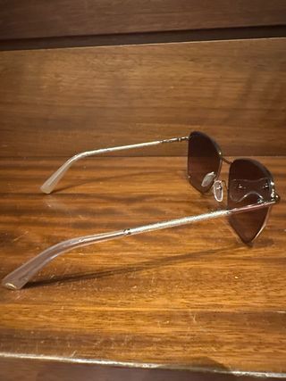 Gafas de sol Longchamp mujer , color oro rosado