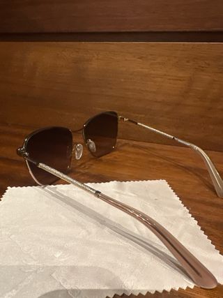 Gafas de sol Longchamp mujer , color oro rosado