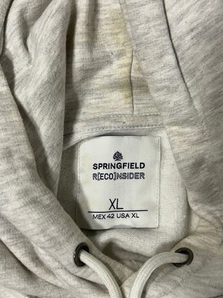 Sudadera Gris Springfield con Diseño