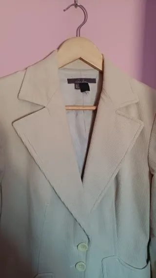 Blazer de pana cruda