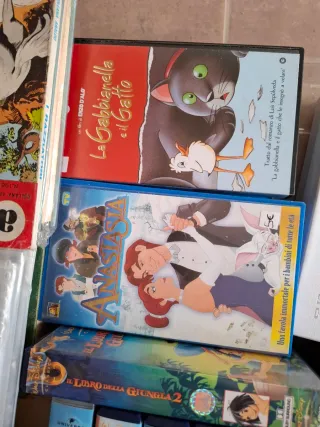 VHS Disney: Lotti, Sirenetta, Re Leone, Pluto