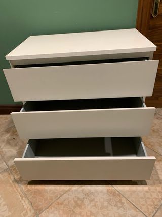 Cómoda Ikea Malm Blanca