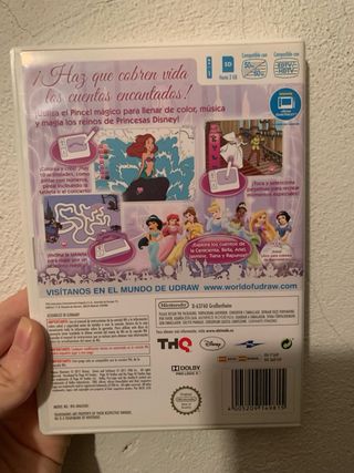 Pack para Wii uDraw GameTablet, Princesas Disney.