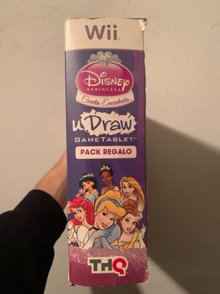 Pack para Wii uDraw GameTablet, Princesas Disney.