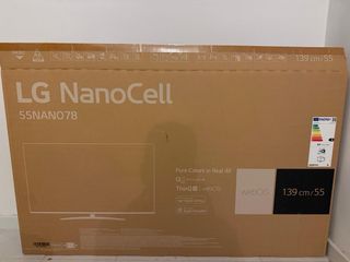 Televisor LG 55 Negro y Plata