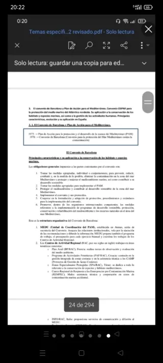 Temario oposiciones técnico medioambiente A2