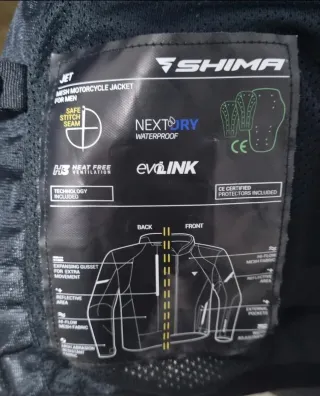 Chaqueta Moto Shima Jet XXL